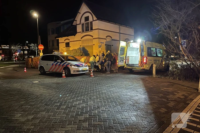 Voetganger met hond aangereden