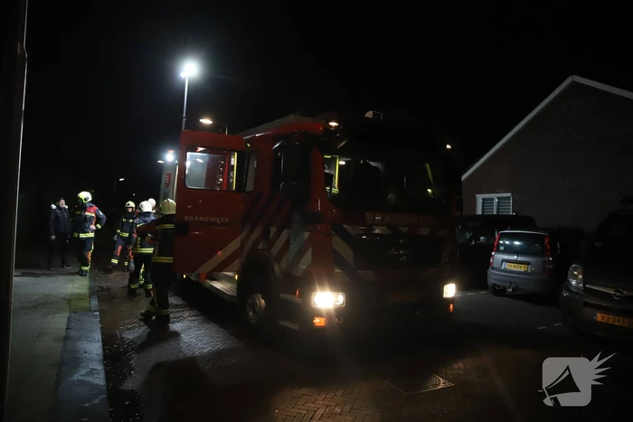 Brand in tuinhuis snel geblust