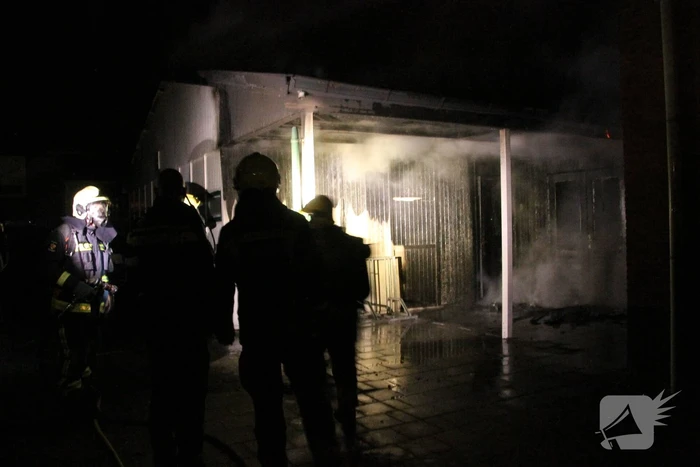 Schuur verwoest door brand