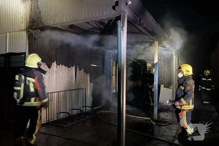 Schuur verwoest door brand