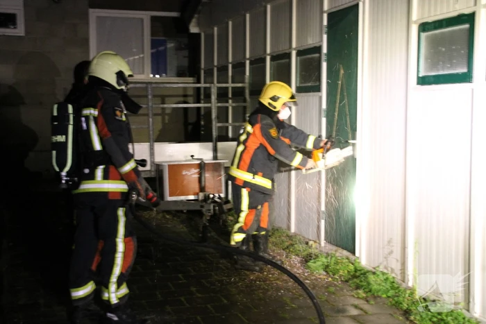 Schuur verwoest door brand