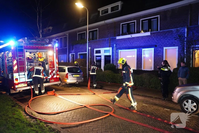 Brand in woning snel onder controle