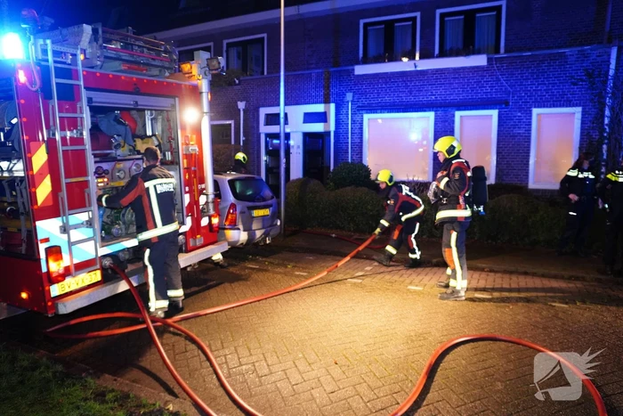 Brand in woning snel onder controle