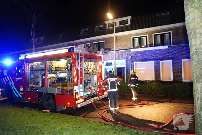 Brand in woning snel onder controle