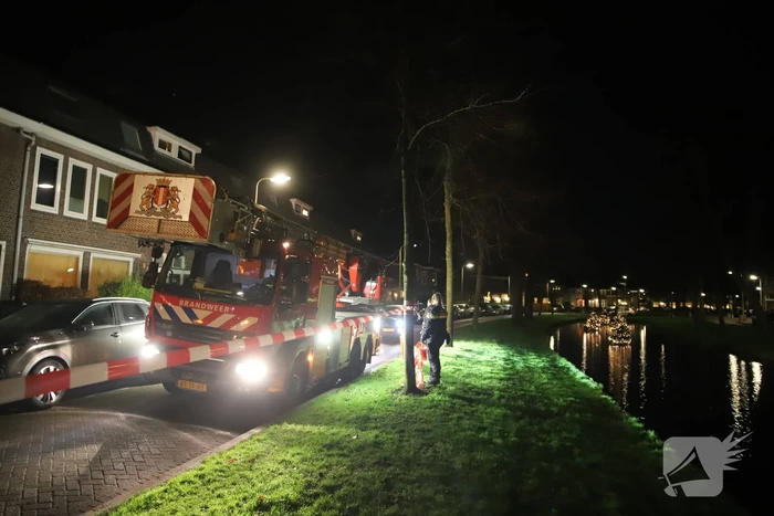 Brand in woning snel onder controle