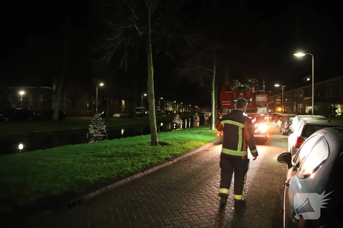 Brand in woning snel onder controle