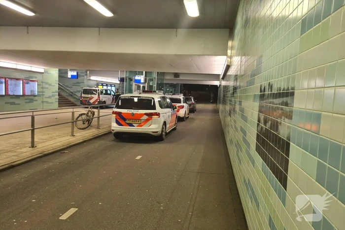 Politie doet meerdere aanhoudingen op NS-station