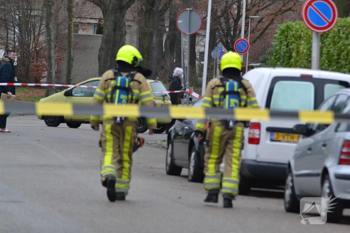 Straat afgesloten door gaslekkage in woning