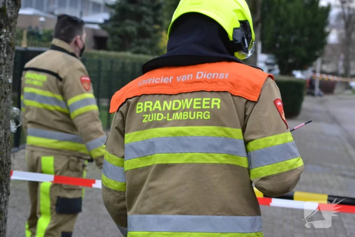 Straat afgesloten door gaslekkage in woning