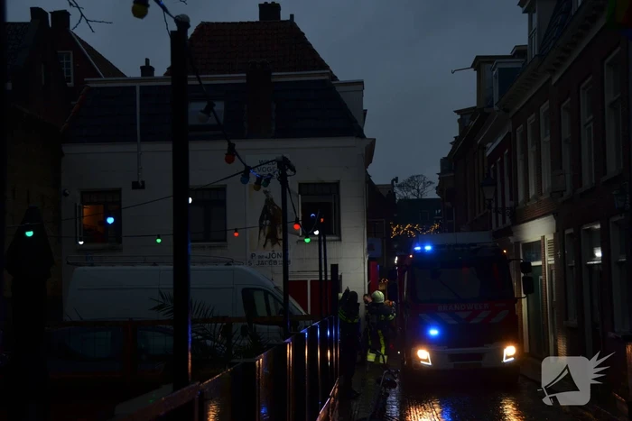 Keukenbrand in het centrum