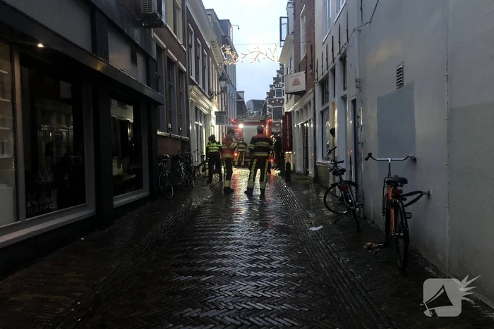 Keukenbrand in het centrum