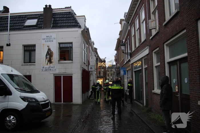 Keukenbrand in het centrum