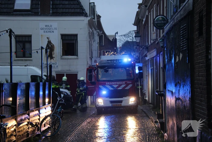 Keukenbrand in het centrum