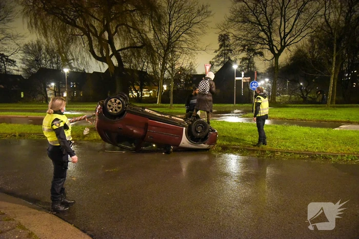ongeval groene kruisweg - s102 hoogvliet rotterdam
