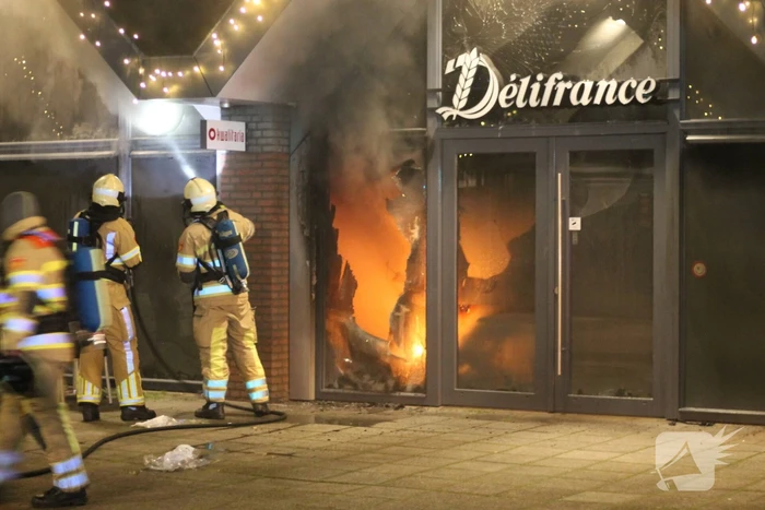Brand bij kwalitaria Delifrance