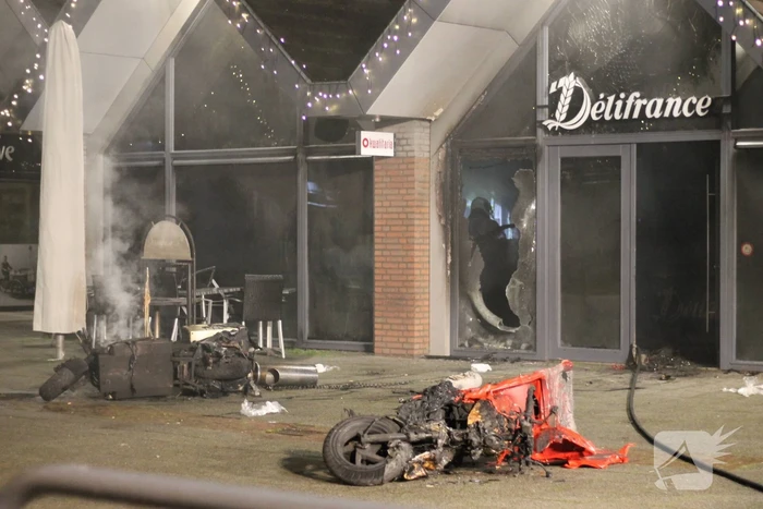Brand bij kwalitaria Delifrance