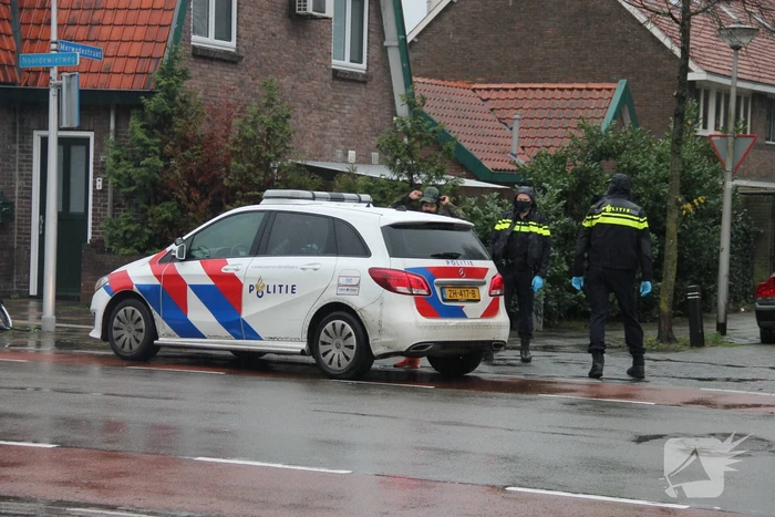 Man aangehouden door agenten