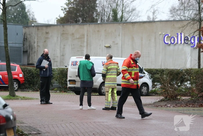 Hulpdiensten houden grootschalige oefening bij College De Brink