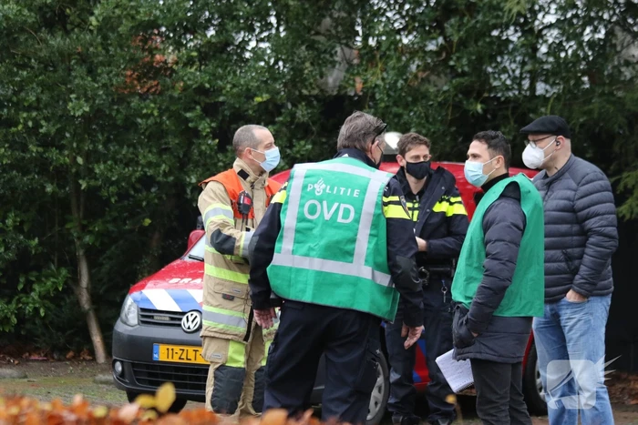 Hulpdiensten houden grootschalige oefening bij College De Brink