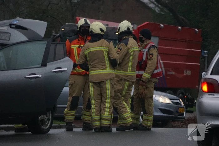 Brand in auto snel geblust