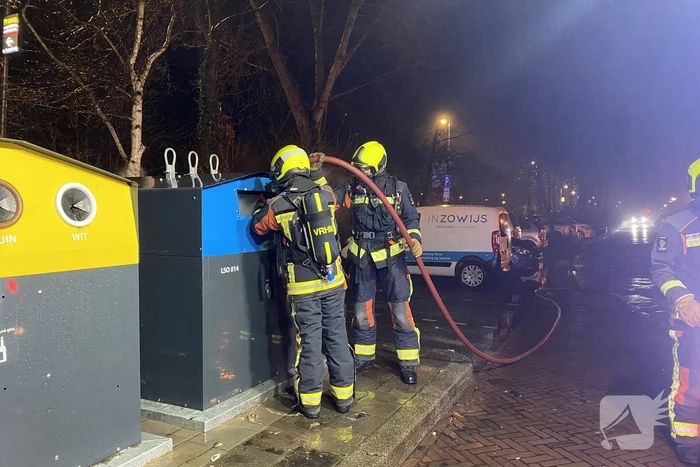 Containerbrand snel geblust