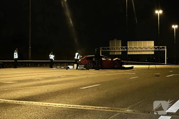Vrouw omgekomen bij groot ongeval op snelweg