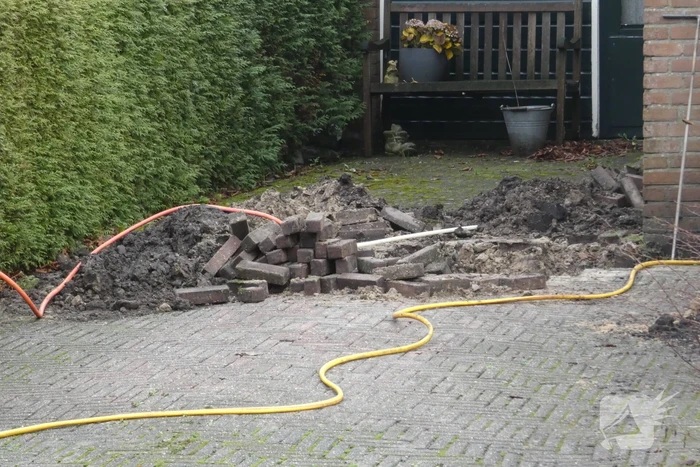 Gaslekkage door graafwerkzaamheden