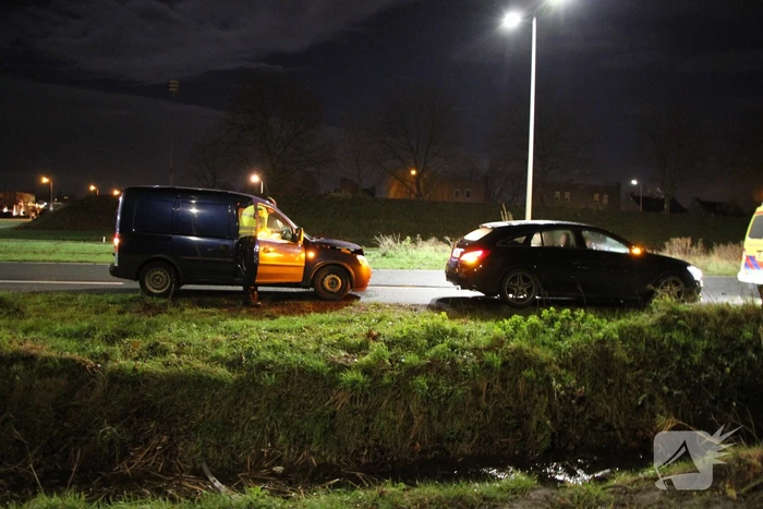 Twee auto's betrokken bij kop-staart ongeval
