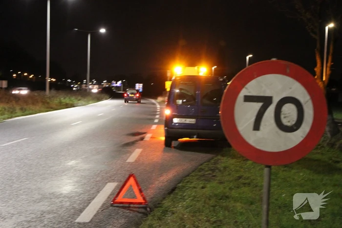 Twee auto's betrokken bij kop-staart ongeval