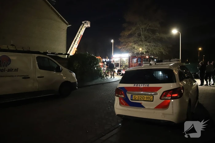 Schoorsteenbrand snel onder controle