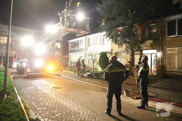 Schoorsteenbrand snel onder controle