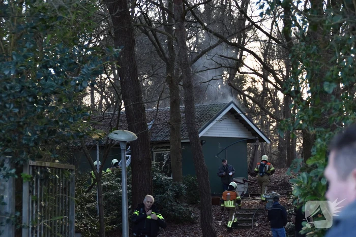 Schade door brand in schuur