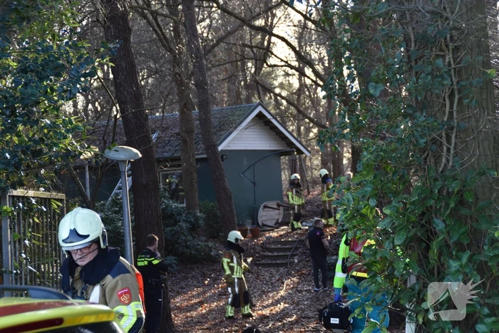 Schade door brand in schuur