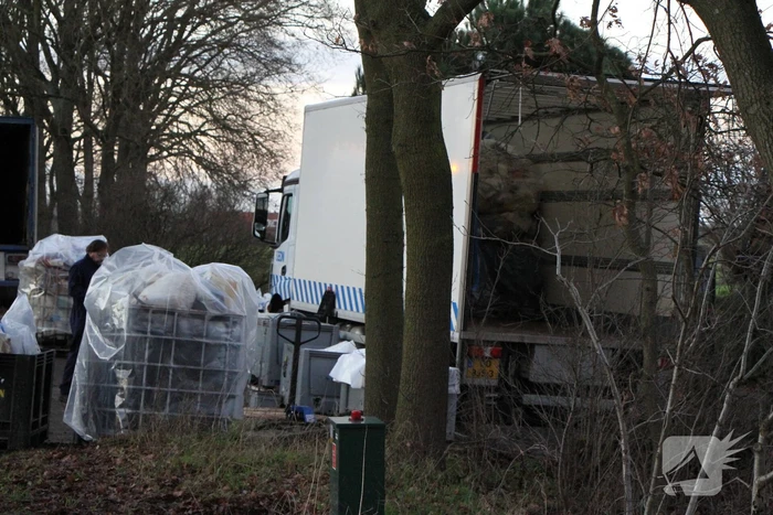 Ontmanteling van groot drugslab