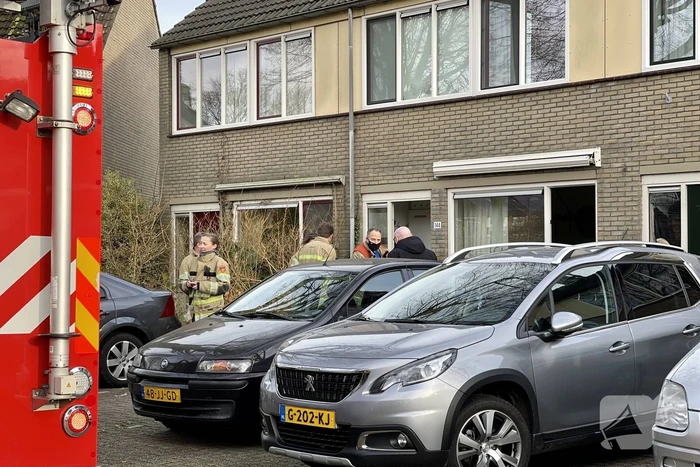 Brand in keuken snel onder controle