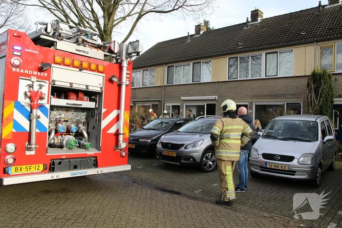 Brand in keuken snel onder controle