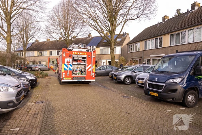 Brand in keuken snel onder controle
