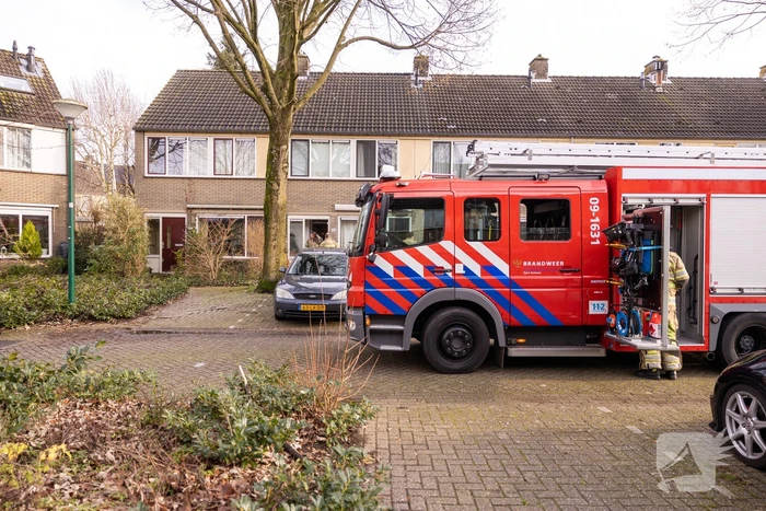 Brand in keuken snel onder controle