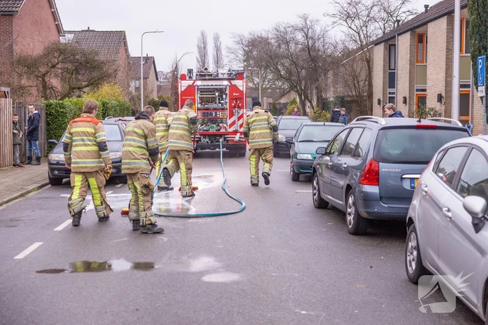 Meerdere straten bevuild met onbekende vloeistof
