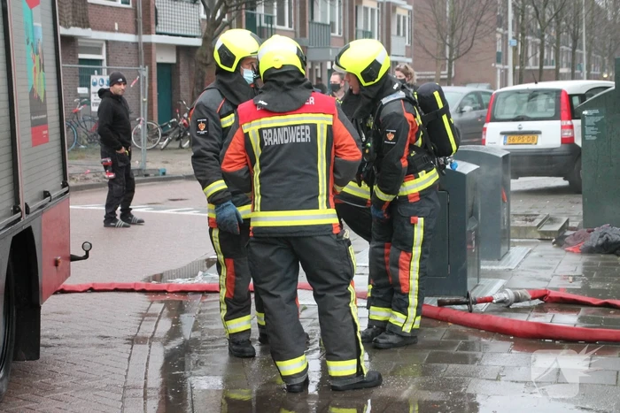 Containerbrand snel geblust
