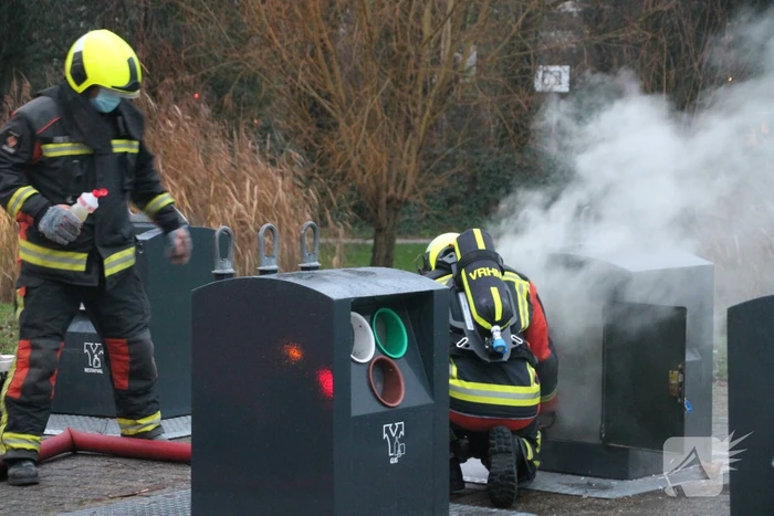 Opnieuw brand in container in korte tijd