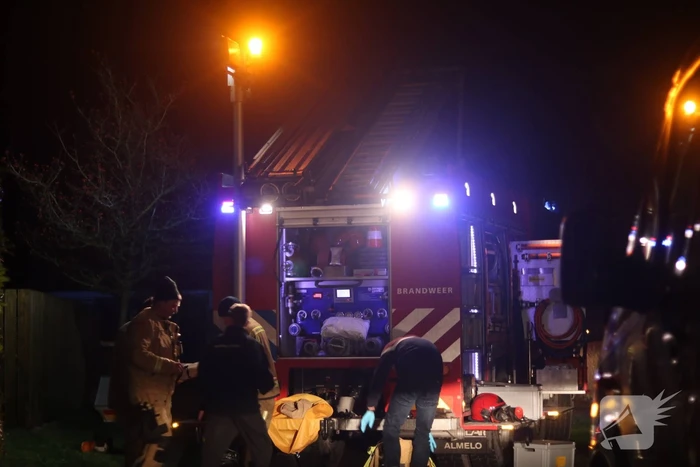 Vrouw overleden bij brand in woning