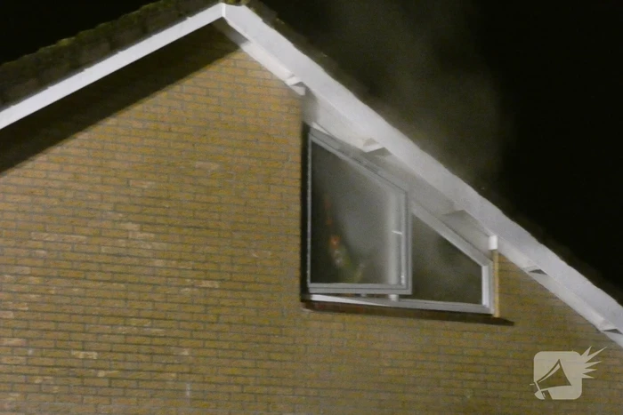 Brand in vrijstaande woning