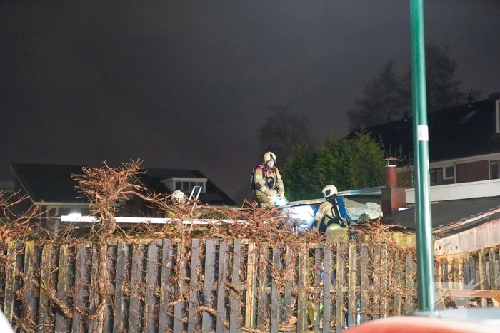 Brand in schuur snel gedoofd