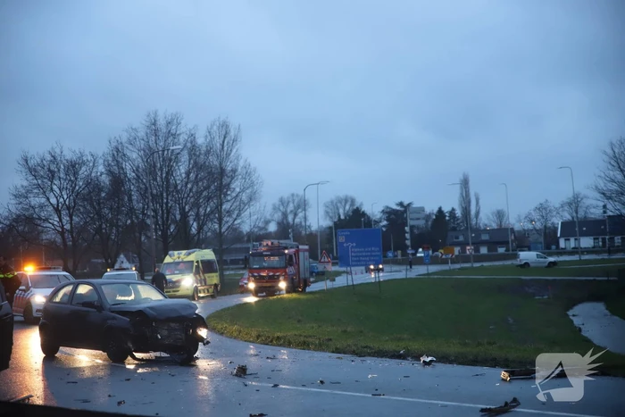Fikse schade bij botsing op toerit