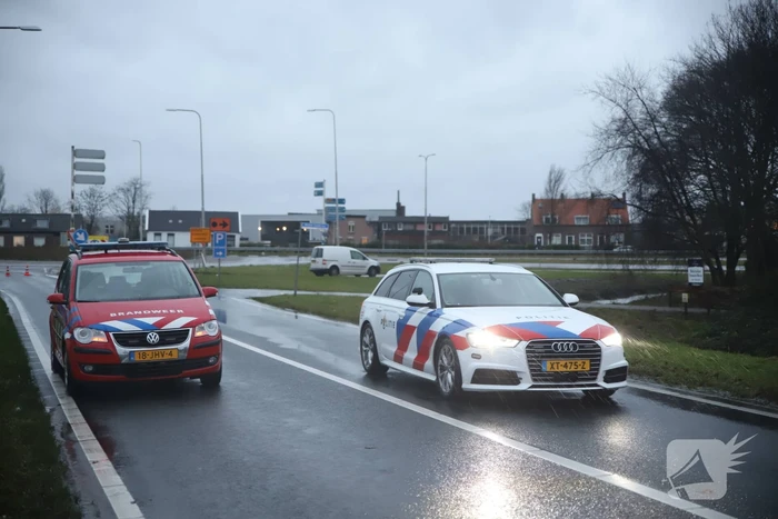 Fikse schade bij botsing op toerit