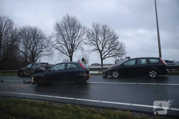 Fikse schade bij botsing op toerit
