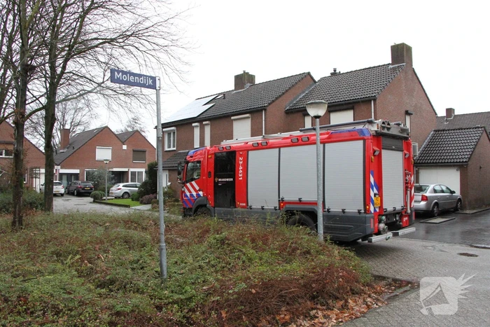 Boom dreigt om te vallen