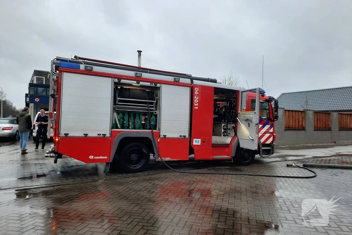 Woningbrand bleek brandende dozen