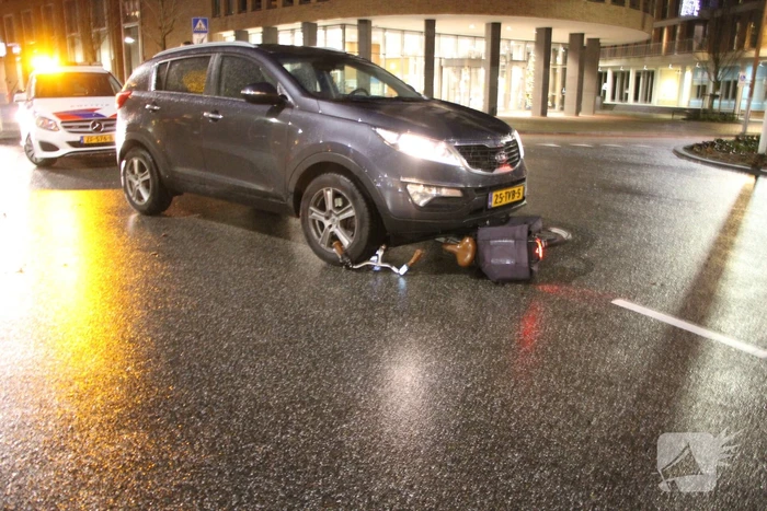 Fietser gewond bij aanrijding met auto